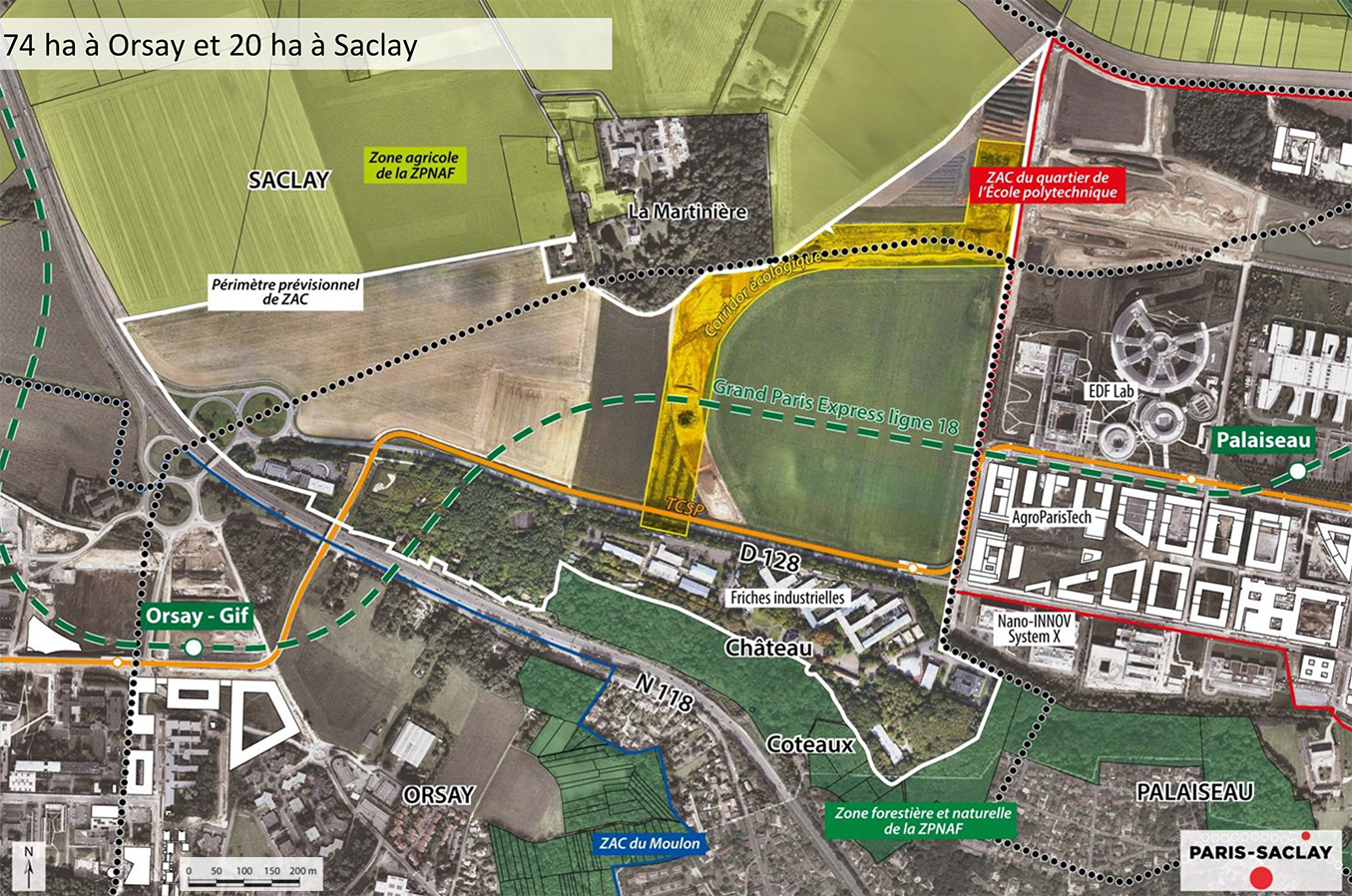 Paris Saclay EPAPS Corbeville_contexte