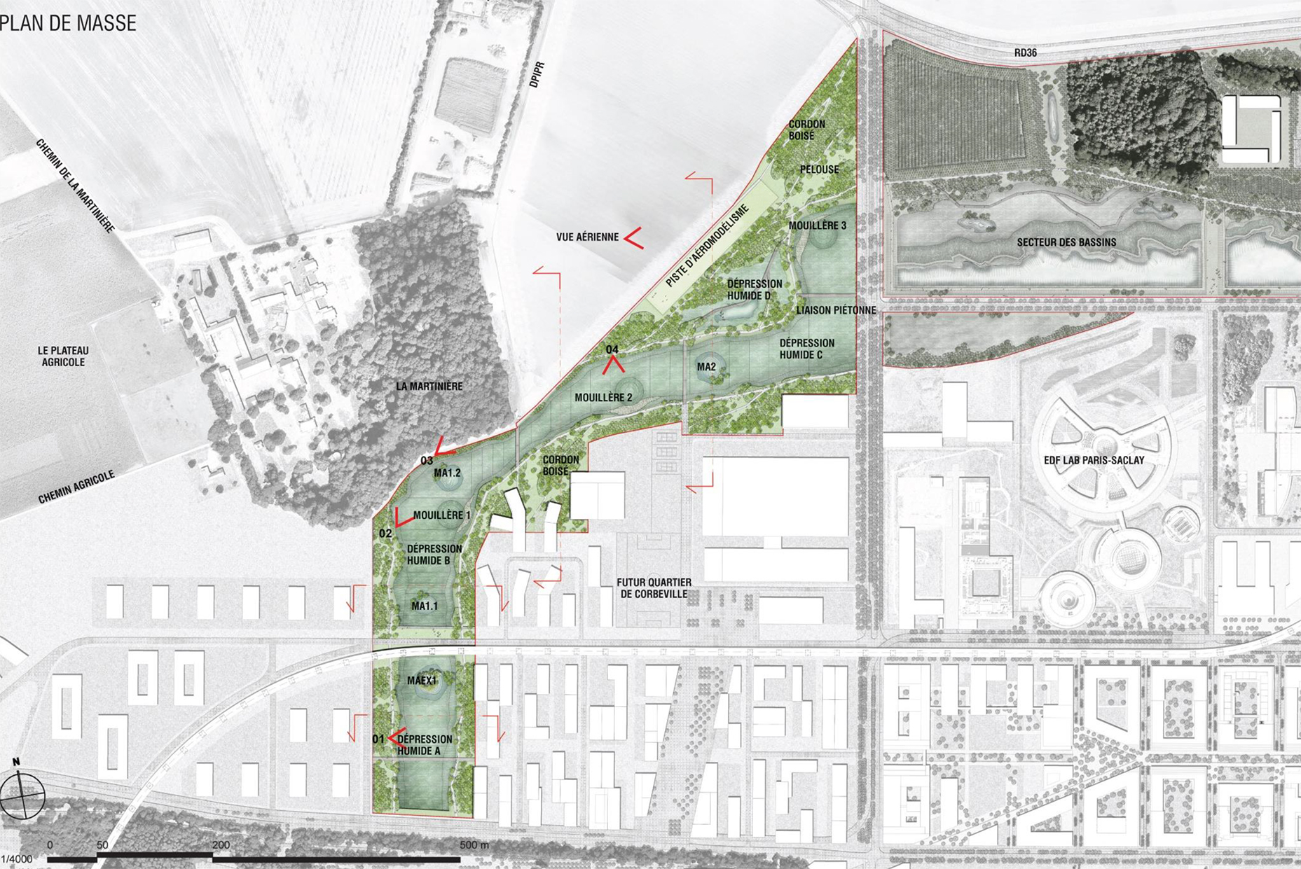 Paris Saclay EPAPS Corbeville_corridor écologique