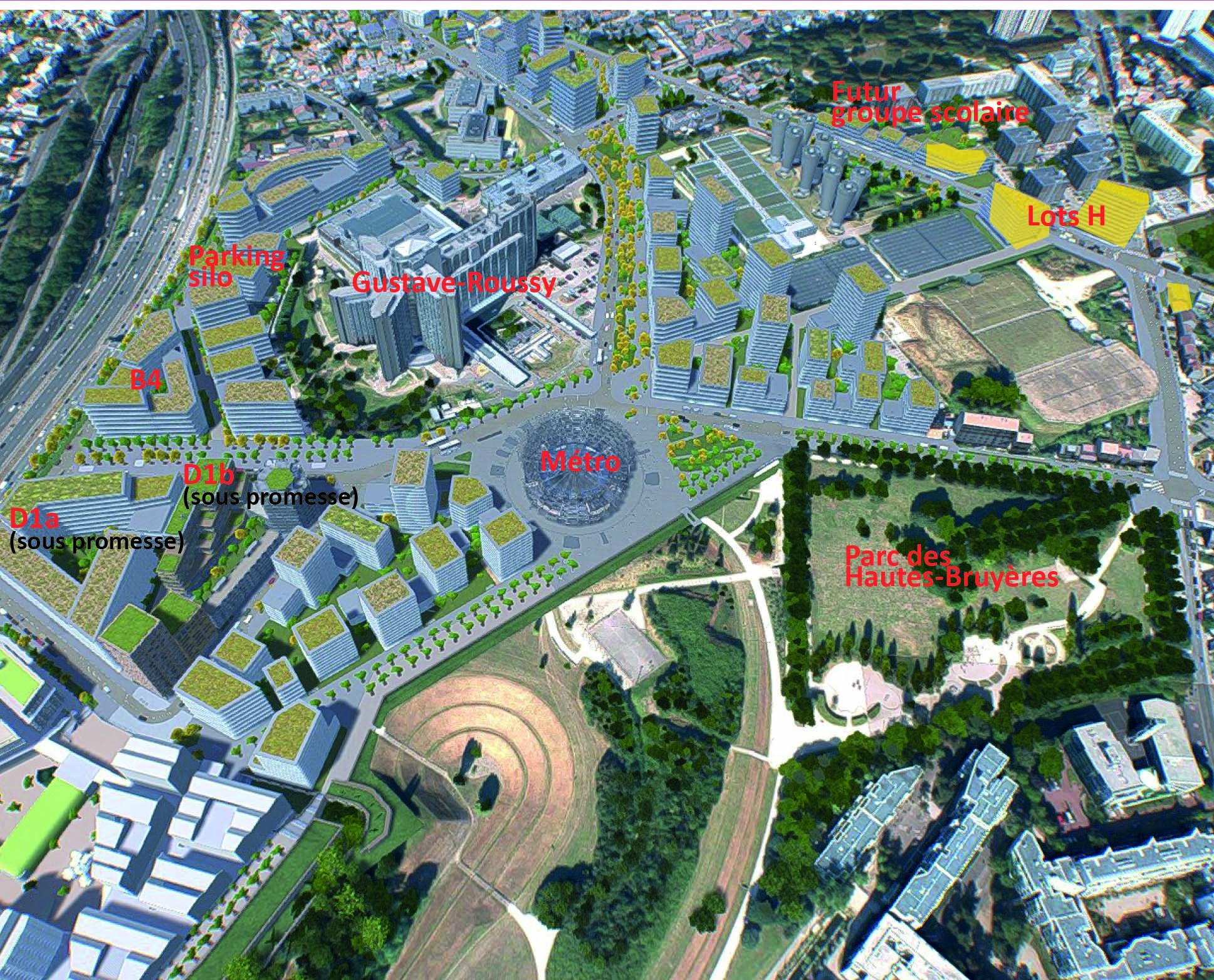 localisation des lots H en entrée nord-est de la ZAC Campus Grand Parc à Villejuif.jpg