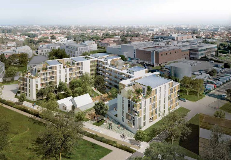 Dessine Toulouse BORDEBLANCHE – QUARTIER DES PRADETTES