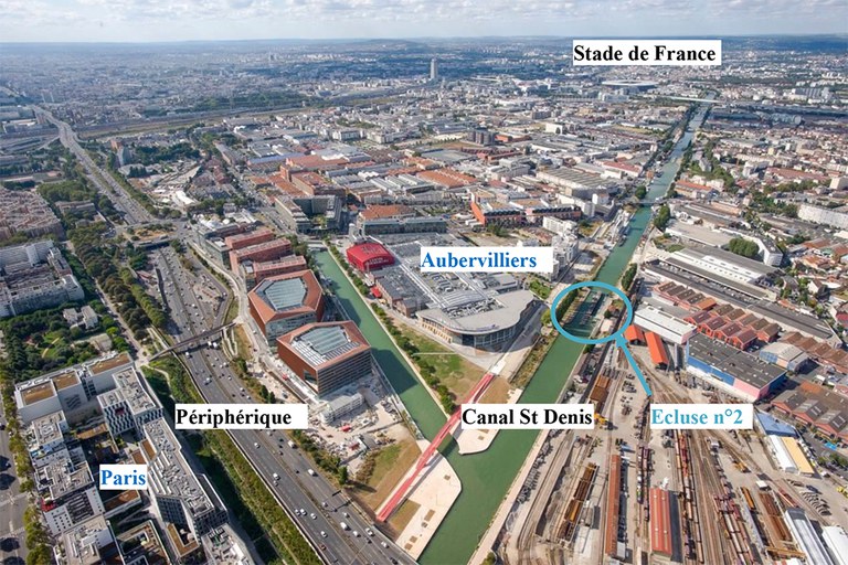 Aubervilliers Franchissement Impression 3D Vue