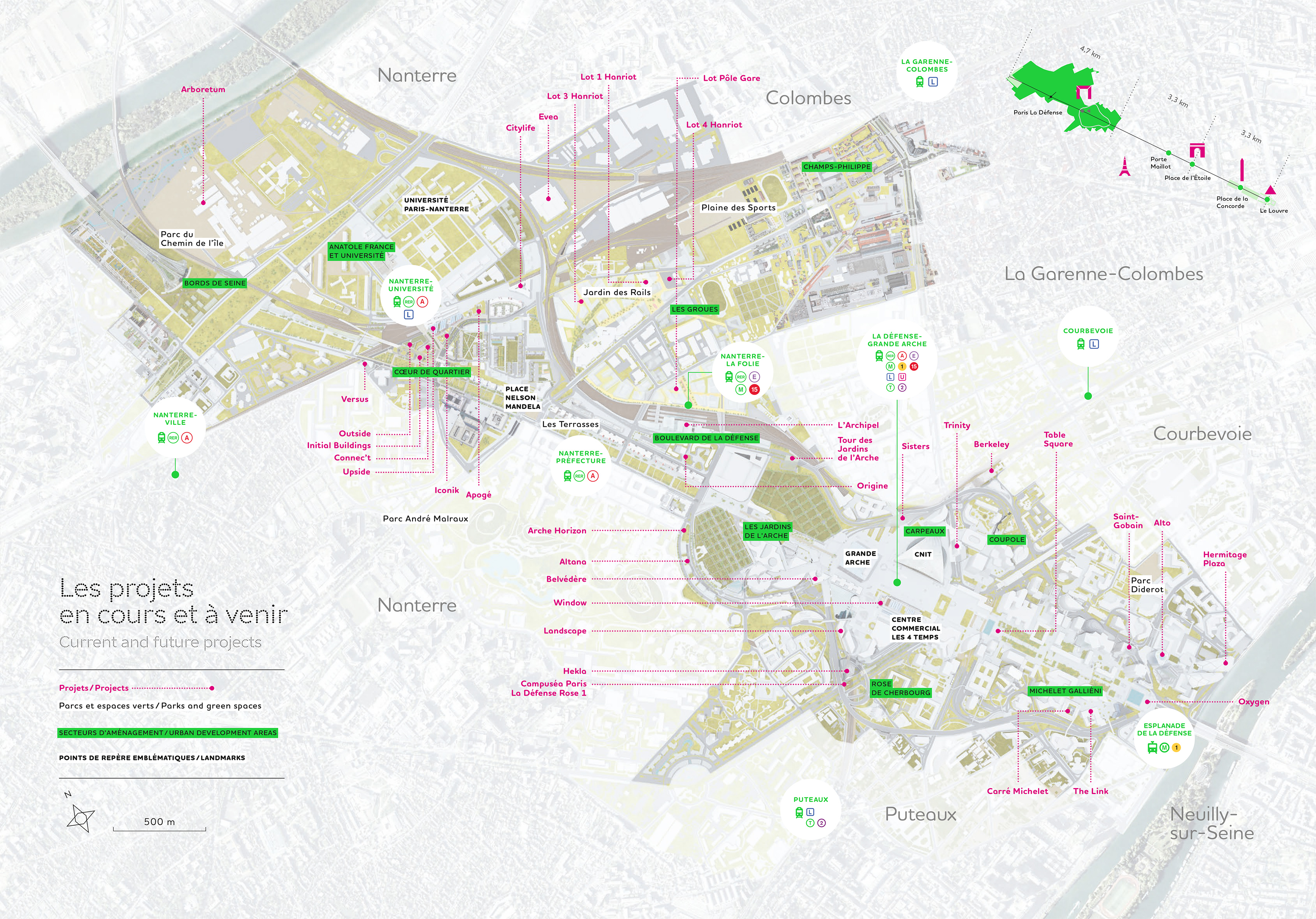 Les Groues_Carte projet