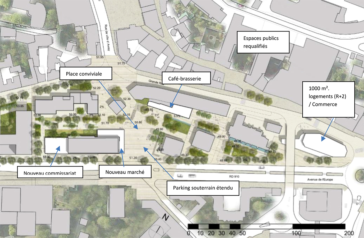 Sèvres Centre Plan Masse