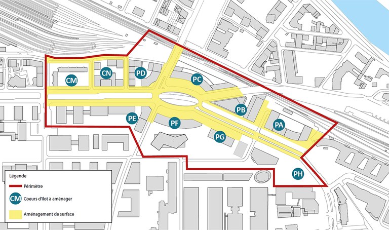 Grenoble Mandela et Cambridge_Programme des aménagements