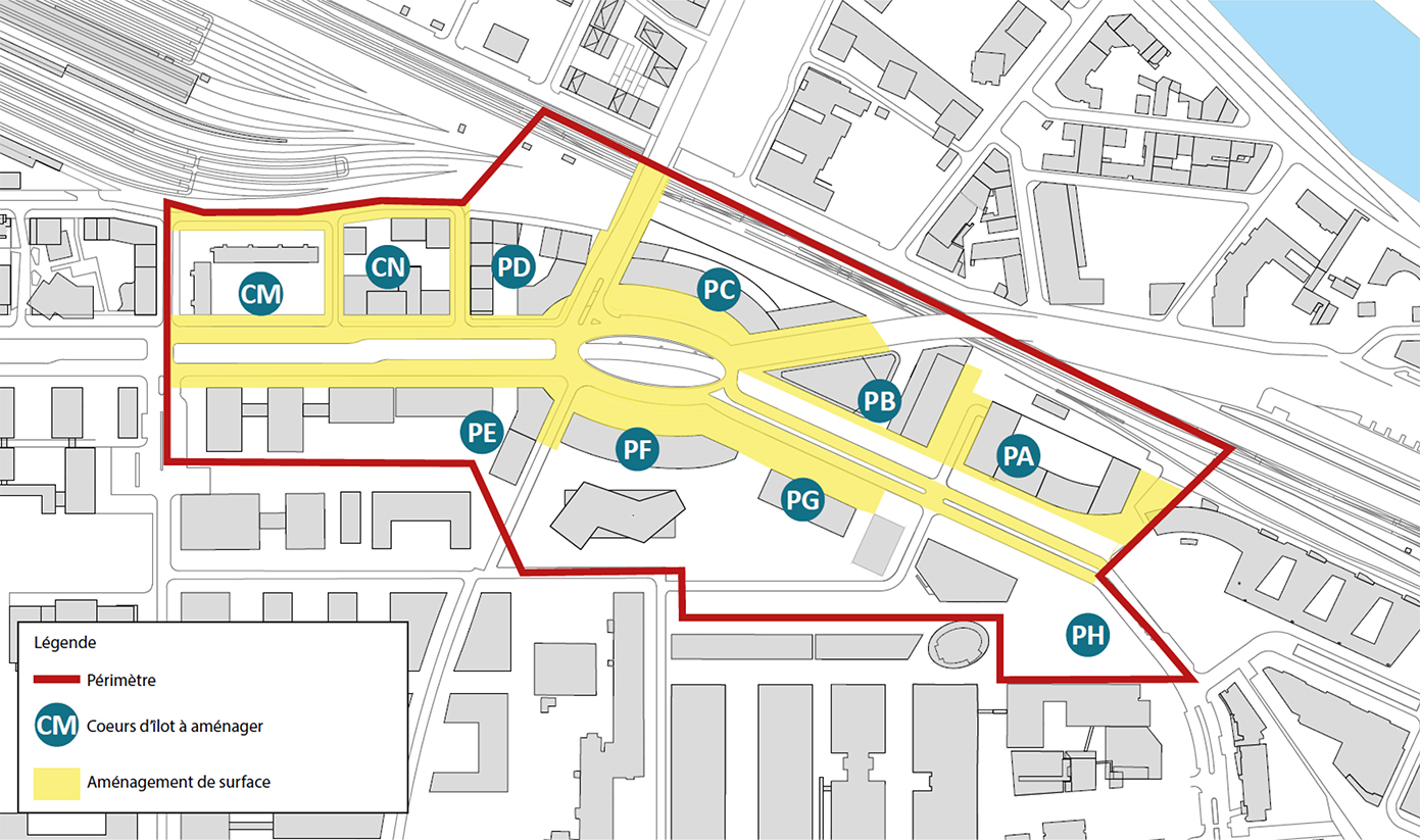 Grenoble Mandela et Cambridge_Programme des aménagements