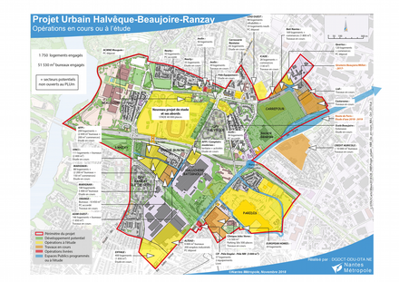 Nantes : l'atelier Jam et Artelia chargés de donner une cohérence au secteur Halvêque-Beaujoire-Ranzay