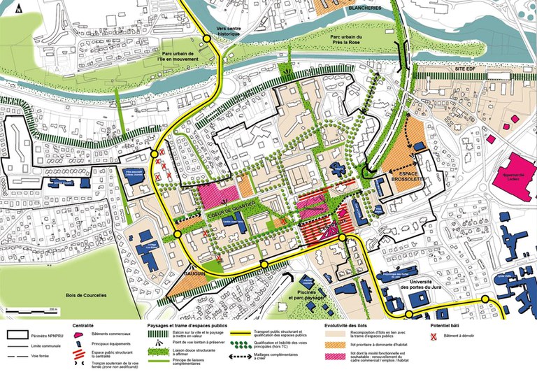 Montbéliard Petite Hollande Plan Guide