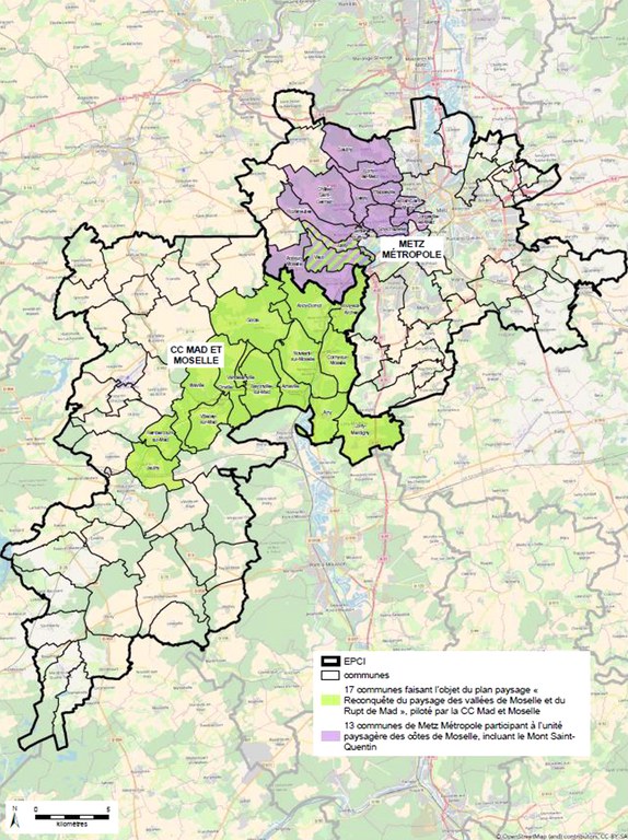 Metz Métro Cotes Moselle Plan Paysage