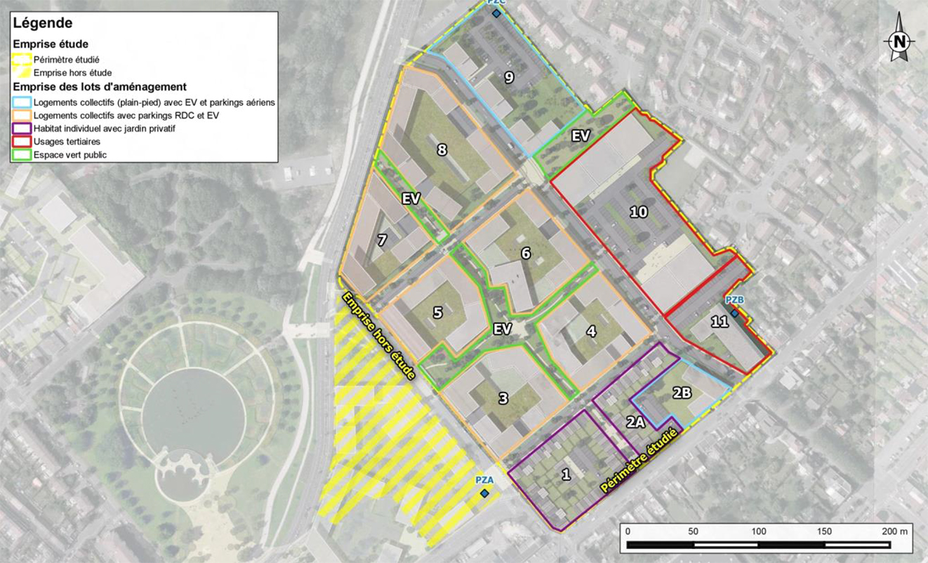 Saint-Liévin_Plan d'aménagement du site Saint-Liévin