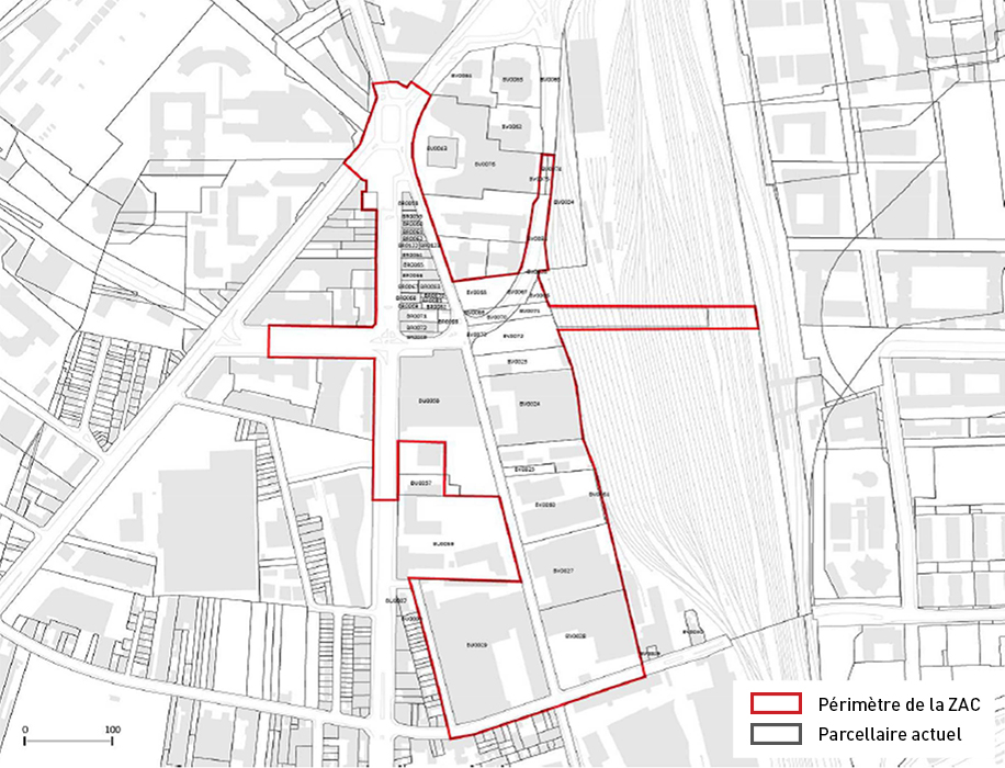 Saint Denis Pleyel Périmètre