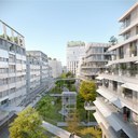 Bobigny friche MBK C40 projet MKNO Nodi intérieur de l'îlot