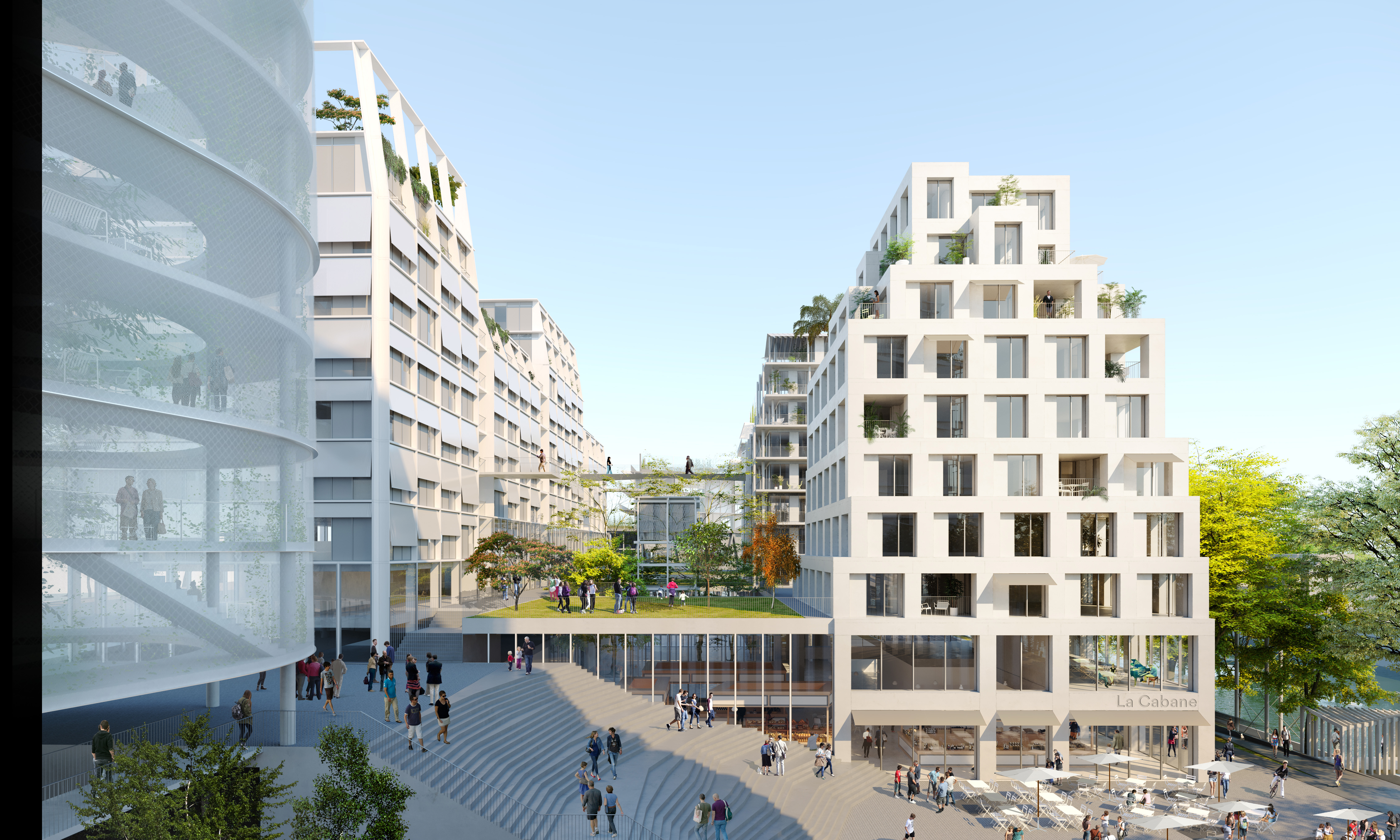 Bobigny friche MBK C40 projet MKNO Nodi façades