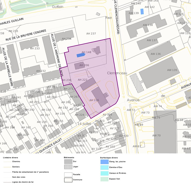 Wattignies périmètre D programme d'aménagement urbain