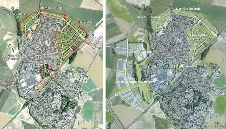 Louvres Puiseux plan_comparaison