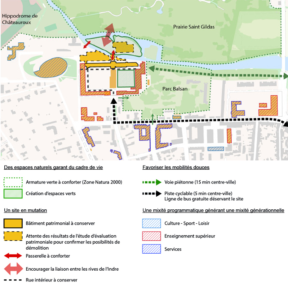 Chateauroux Appel à Projet Balsan secteur