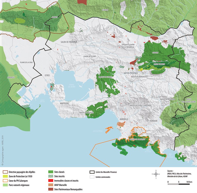 AMP paysages et patrimoines protégés