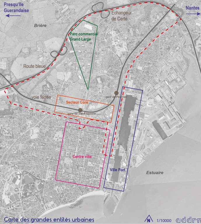 Saint Nazaire Entrée Nord Secteurs et Périmètre.jpg