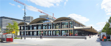 Paris Rive Gauche : derniers travaux d'espaces publics sur le secteur T9