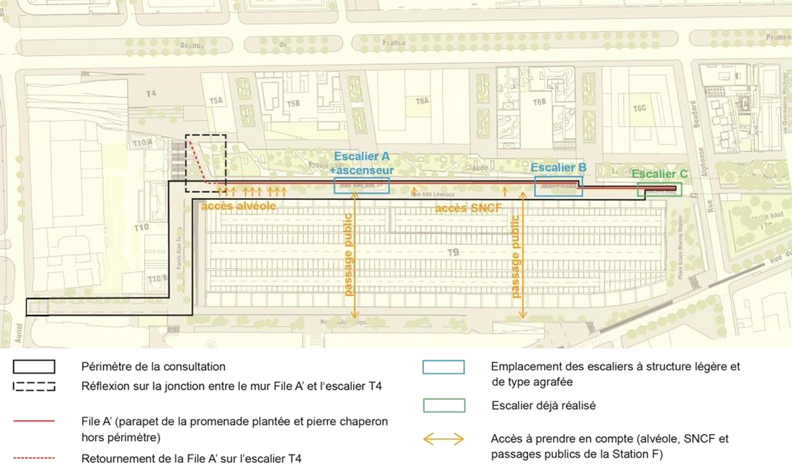 Paris Rive Gauche Station F Périmètre MOE