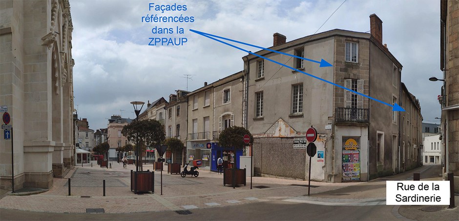 Cholet Boule d'Or Façades et Vue