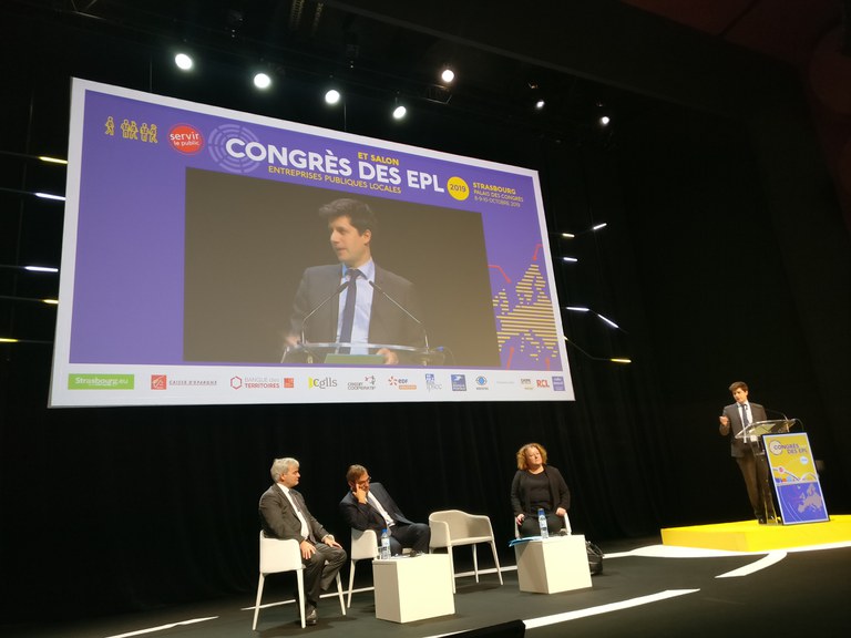 Julien Denormandie au Congrès des EPL à Strasbourg 2019