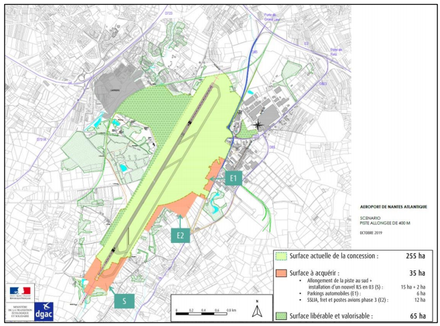 Aéroport Nantes-Atlantique : un droit de délaissement ouvert pour les logements exposés à plus de 62 décibels