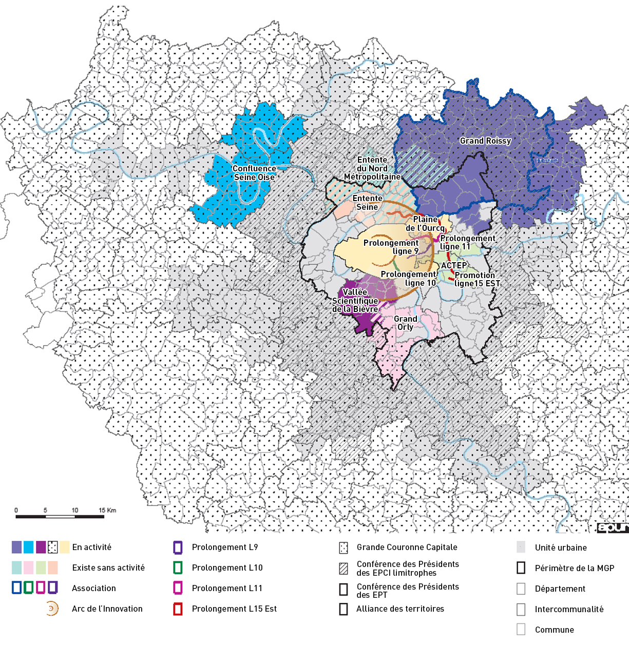 IdF Réforme territoriale Coopérations Souples