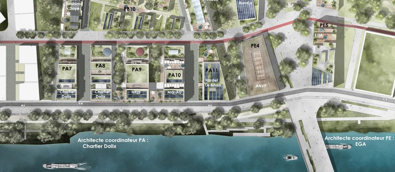 Île Saint-Denis écoquartier fluvial phases 2 et 3 Pichet Legendre