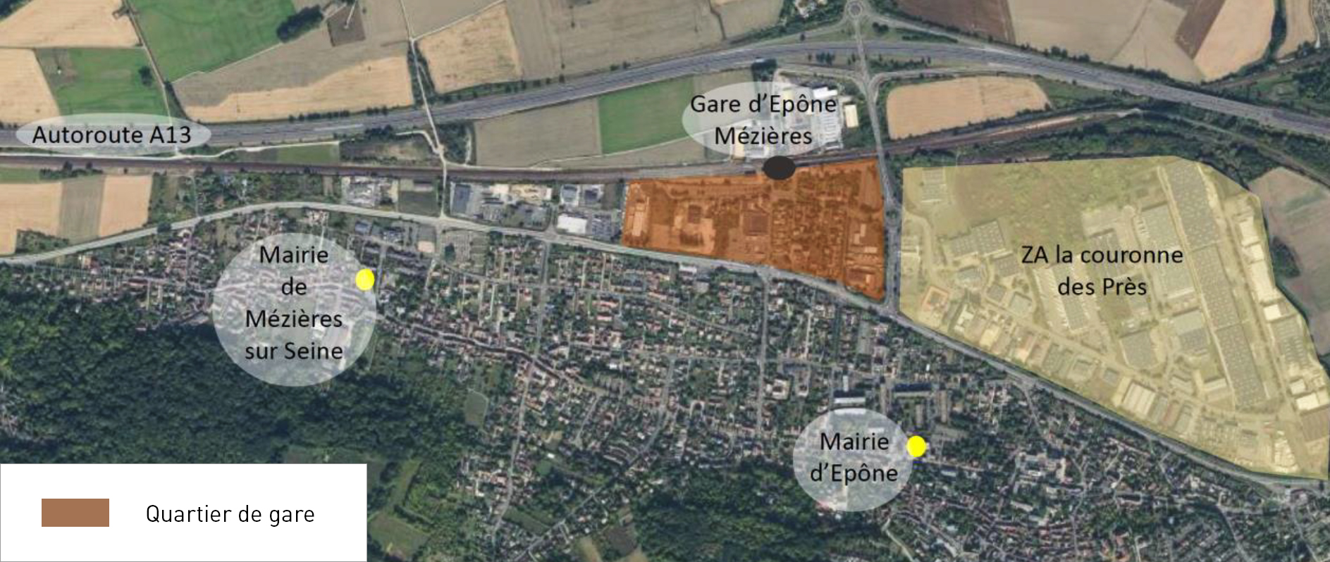 Epone-Mezieres Quartier Gare Environnement