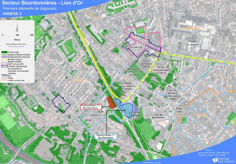 Nantes Sud Bourdonnières Diagnostic