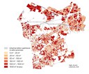 Potentiel de densification théorique par rapport à l'emprise au sol autorisée dans le règlement au sein des espaces d'habitat-superficie résiduelle