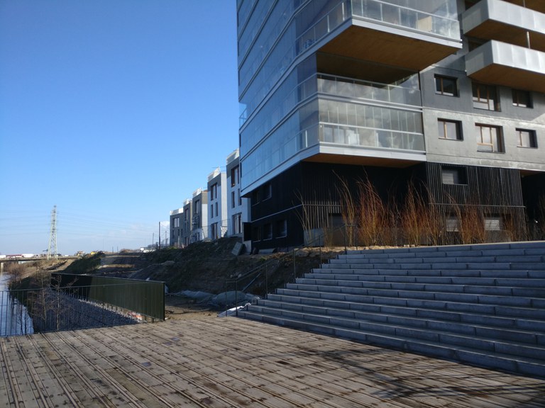 Île Saint-Denis écoquartier fluvial Printemps 1 estacade 112809