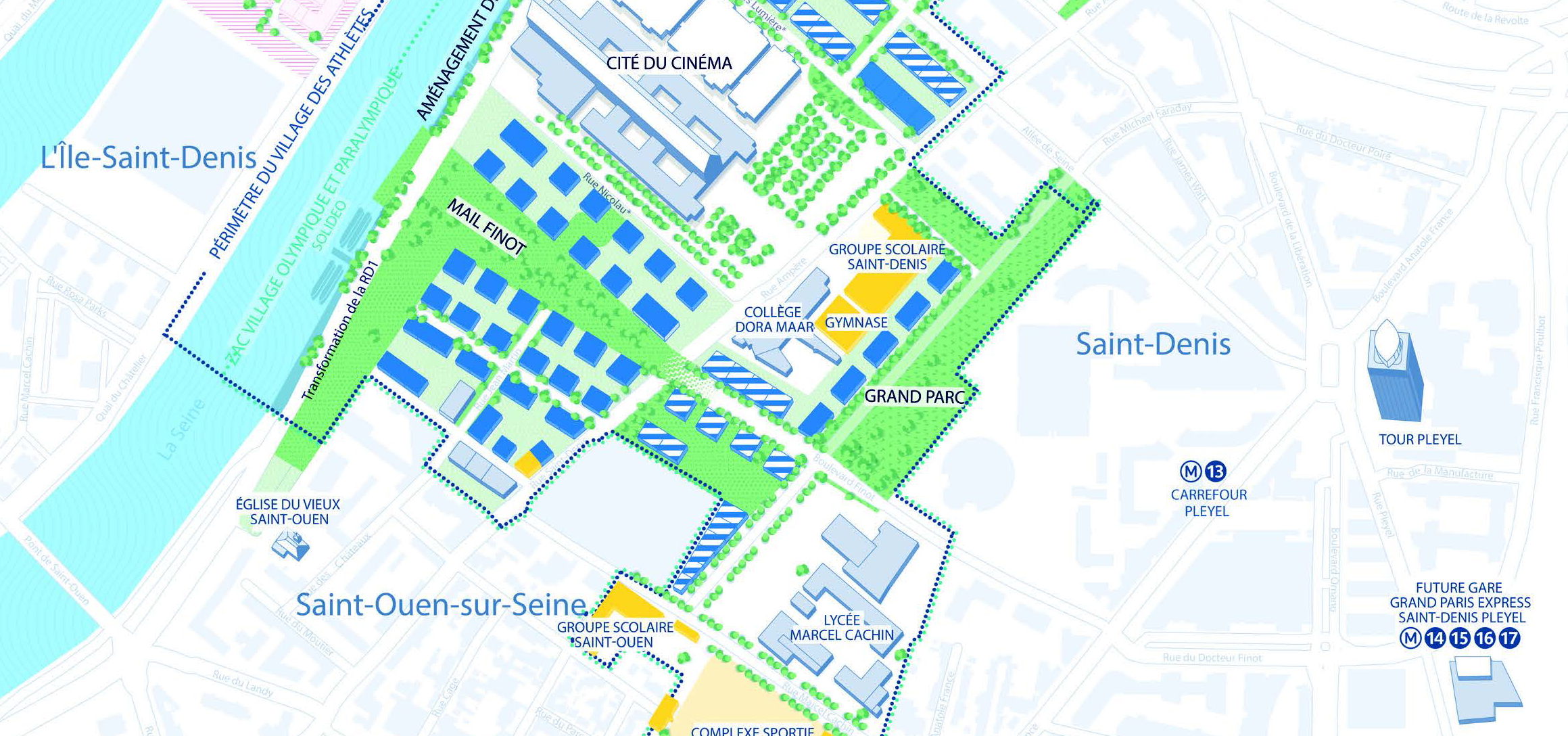 JOP 2024 nouveau ¨Plan ZAC olympique juin 2020 CROPED