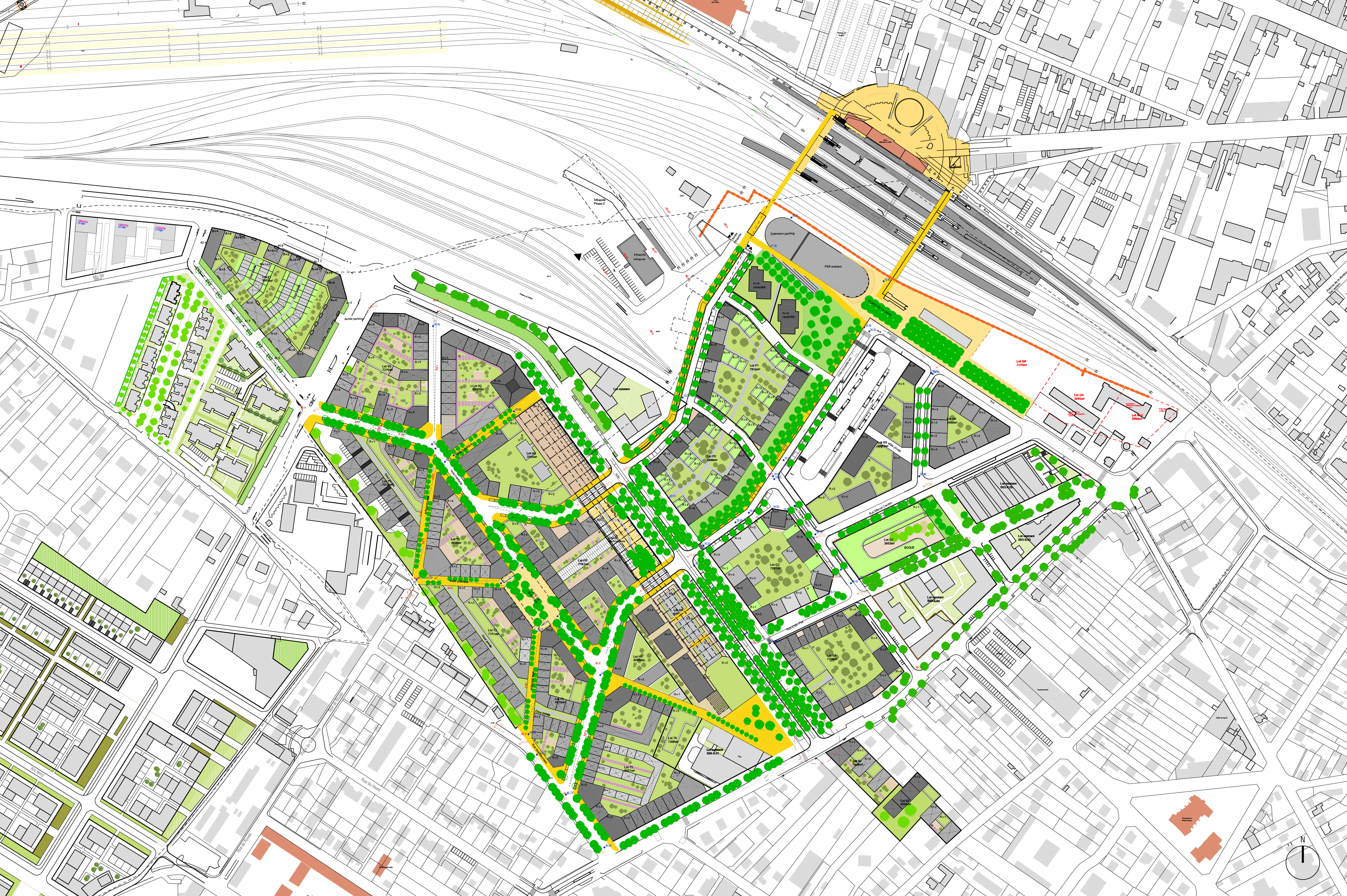 Mantes Université ZAC Epamsa Plan Guide ANMA novembre 2020