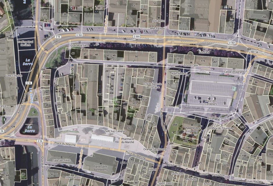 Sarrebourg Concession îlots C et M - plan cadastral général.jpg