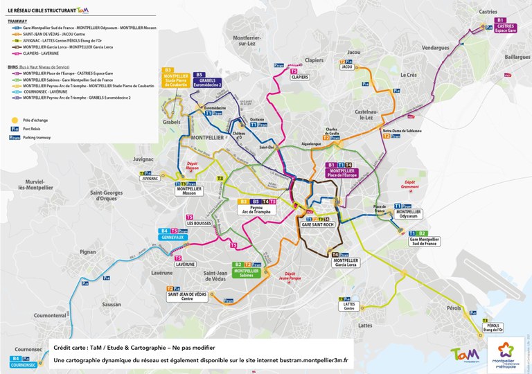 Montpellier BHNS Tracé du réseau HQ.jpg