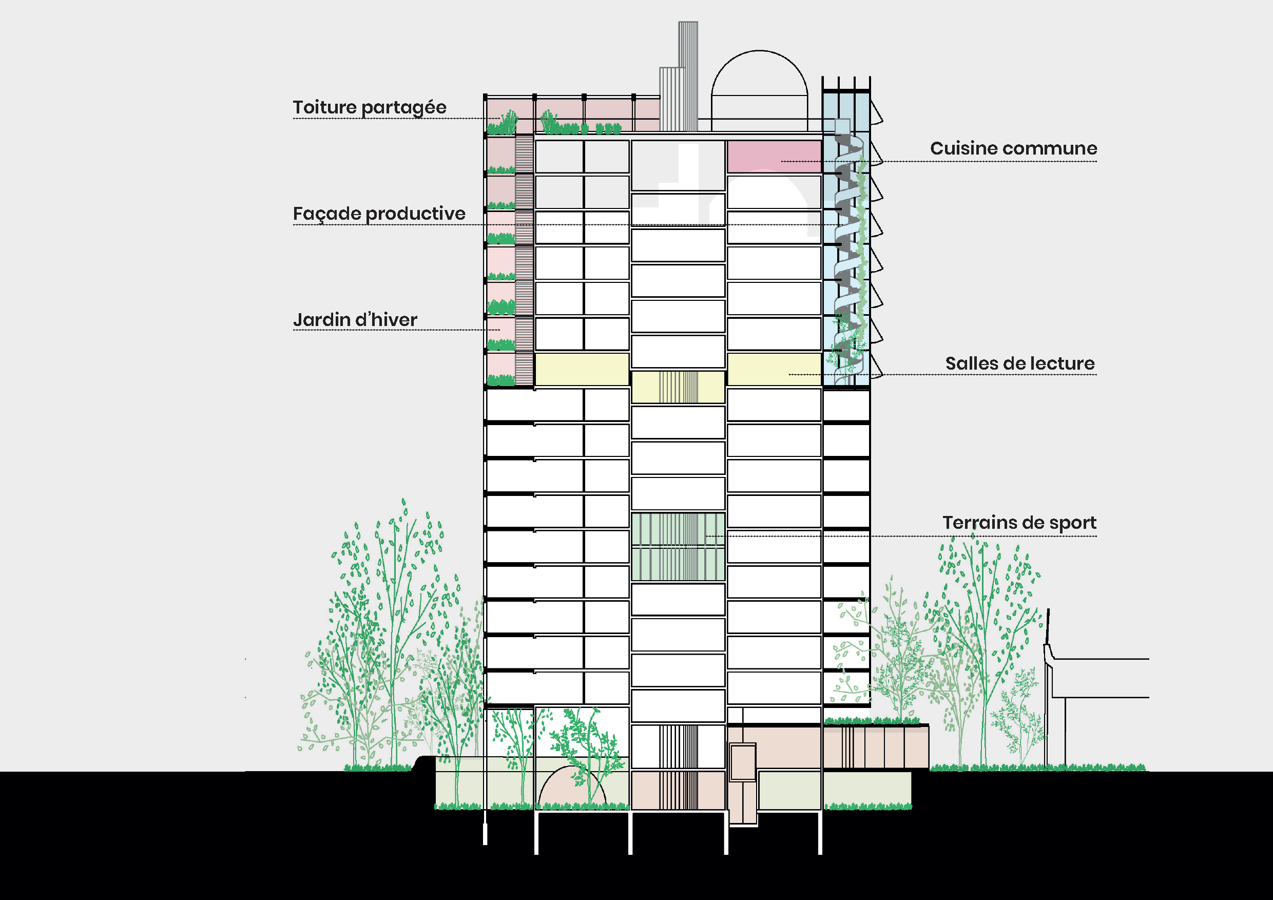 Paris Habitat - AUC - Tour des Poissonniers - Isonométrie.jpg