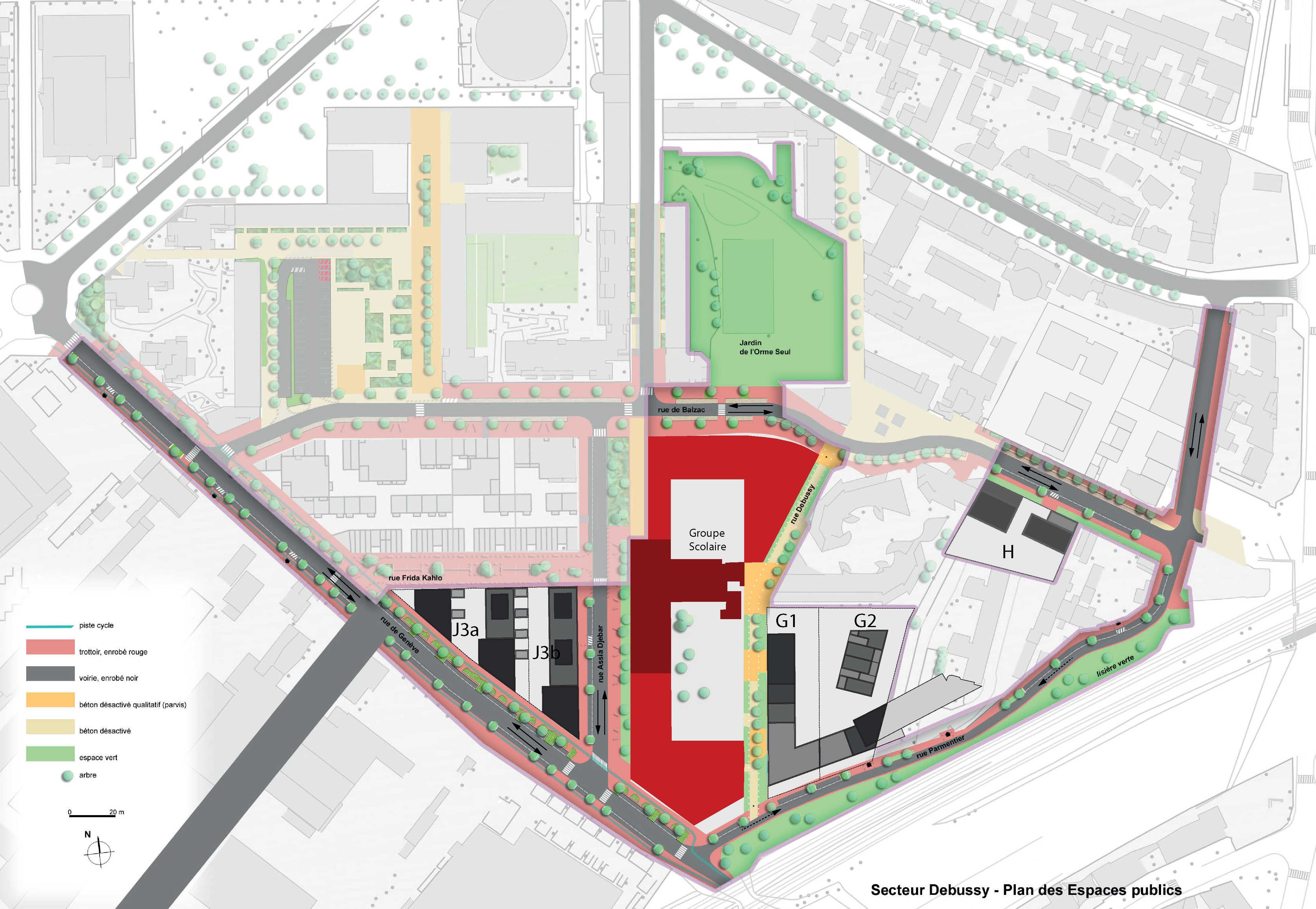 La Courneuve - ZAC de la Tour - Debussy - Plan général.jpg