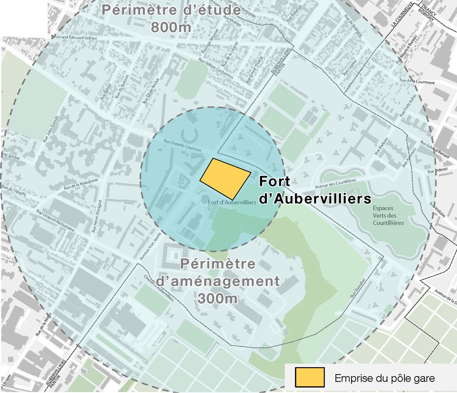 Plaine Commune veut finaliser le pôle intermodal du Fort d'Aubervilliers