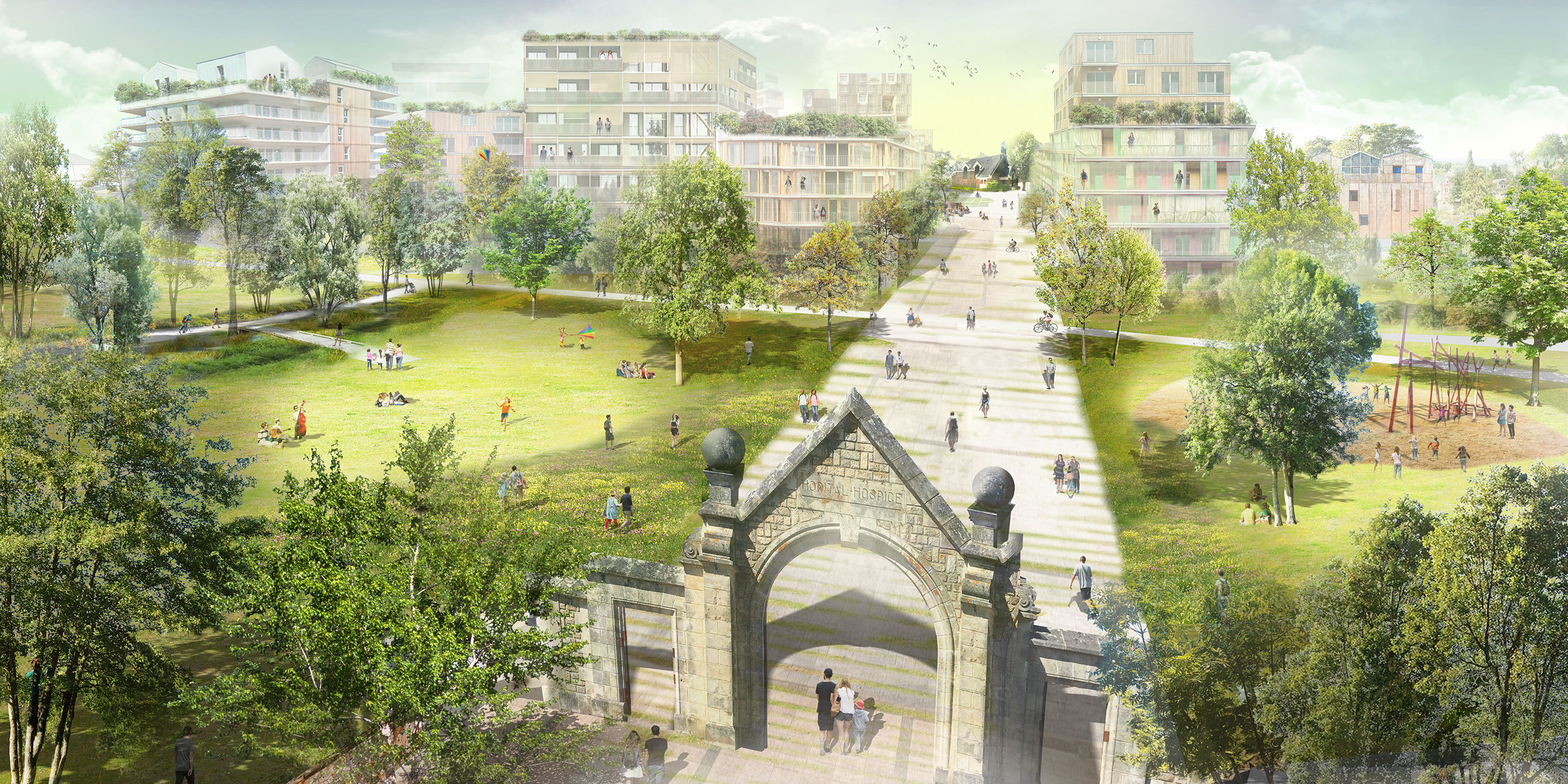 Le futur parc et la promenade Bodélio, au Sud de la ZAC ©Phytolab.jpg