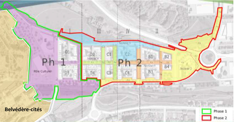 Villerupt Belvédère - Périmètres de la plateforme basse de Micheville.png