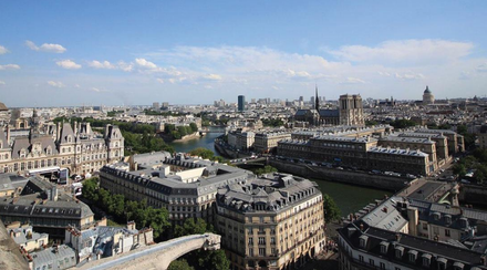 Paris AP HP siège vue générale aérienne