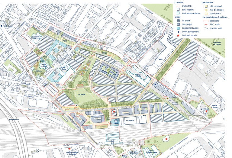 Ensemble écoquartier gare pantin quatre chemins - Plan guide.jpg