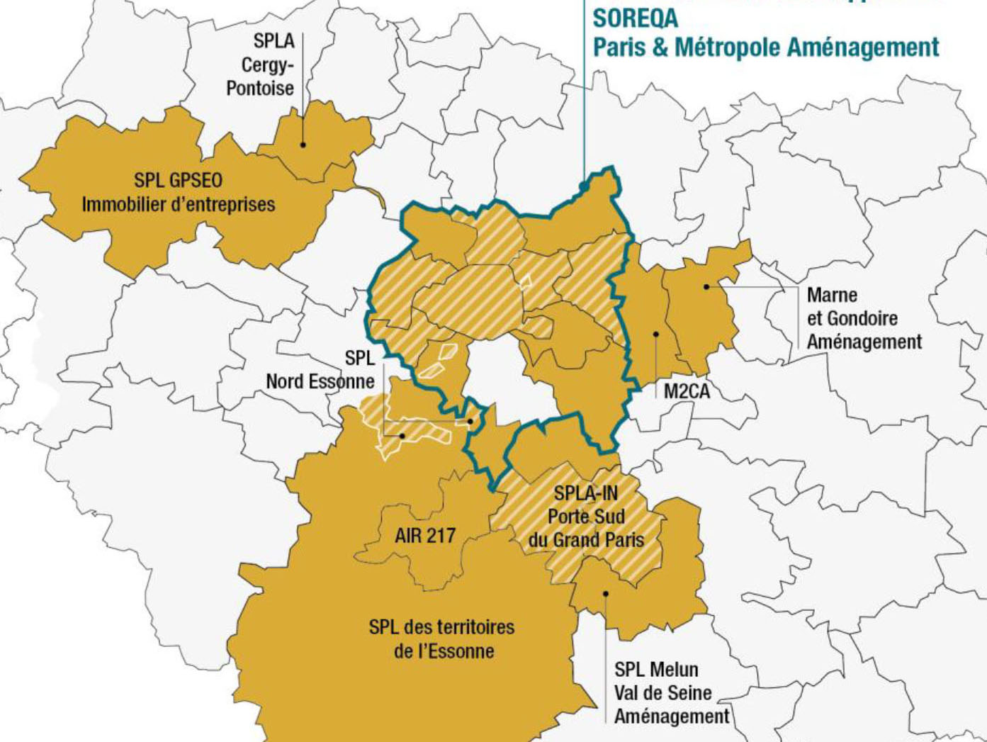 Île-de-France carto CROPED des SPL source IPR