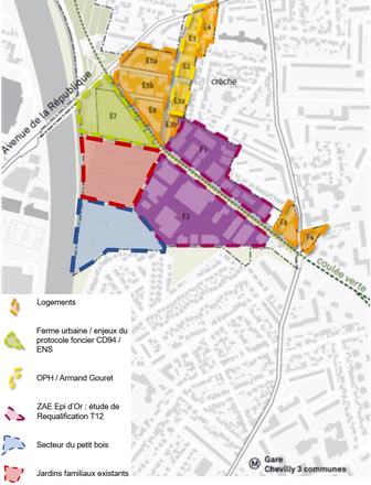 Campus Grand Parc Plan masse initial secteur sud.png