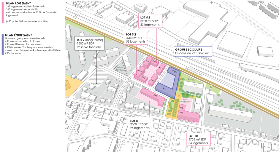 Viry châtillon quartier du plateau logements.png