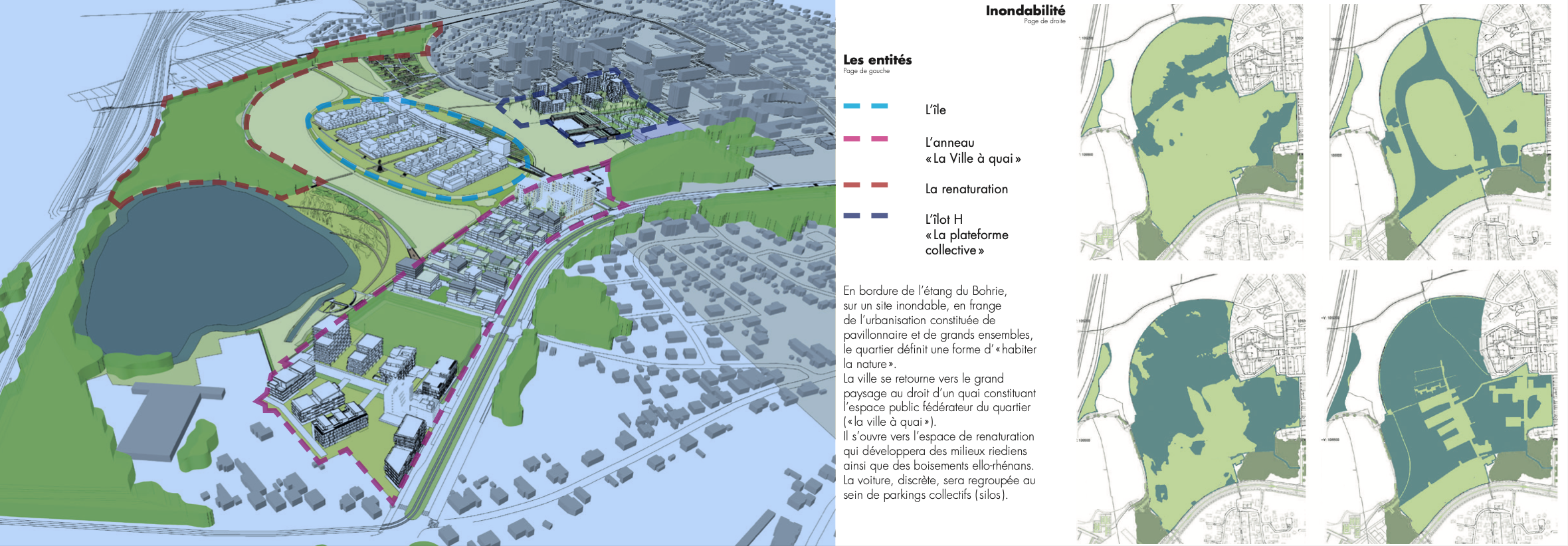 ZAC Rives du Bohrie Perspective et zones inondables.png