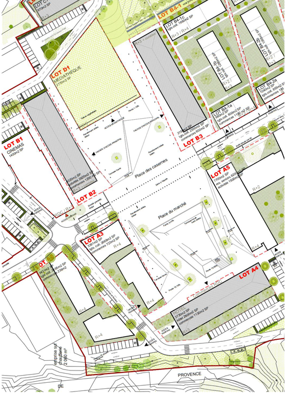 Briançon ZAC des quartiers du 15-9 Places d'armes Faloci.png