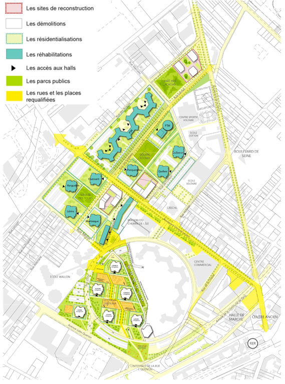 Nanterre Chemine de l'île Programme d'interventions.png