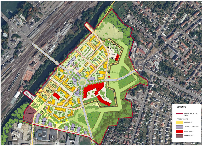 Thionville ZAC Couronné plan programme V2.png